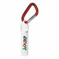 Economy Lip Balm in White Tube w/ Carabiner